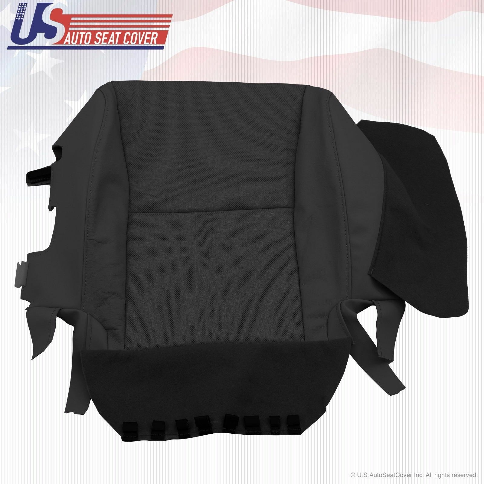 2010 to 2015 For Lexus RX350 RX450 PASSENGER Side Bottom Perf Leather Seat BLK