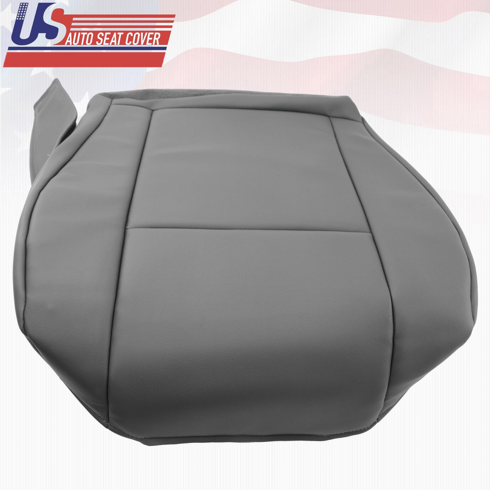2009 To 2014 Ford E150 E250 Driver Side Bottom Vinyl Seat Cover Gray