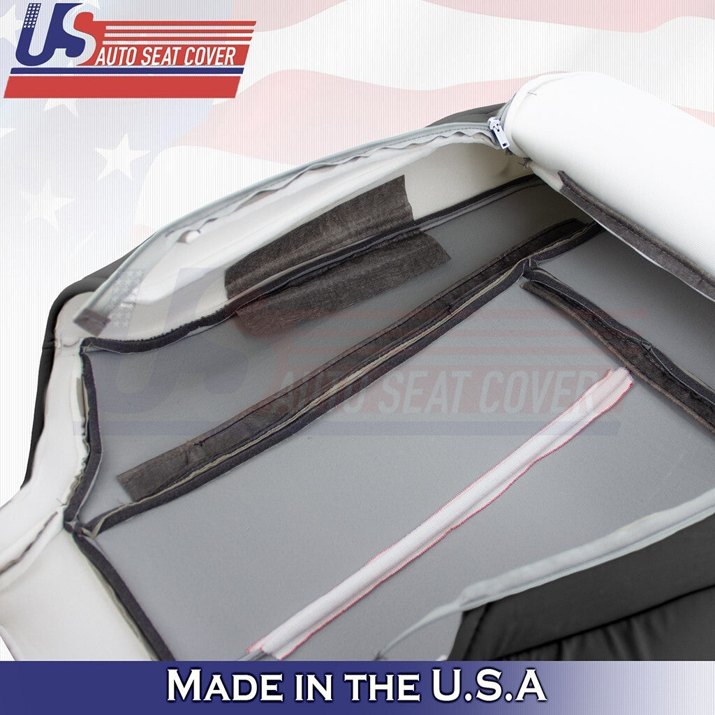 2007 to 2014 Fits Ford Expedition XLT Passenger Top Cloth Seat Cover Black