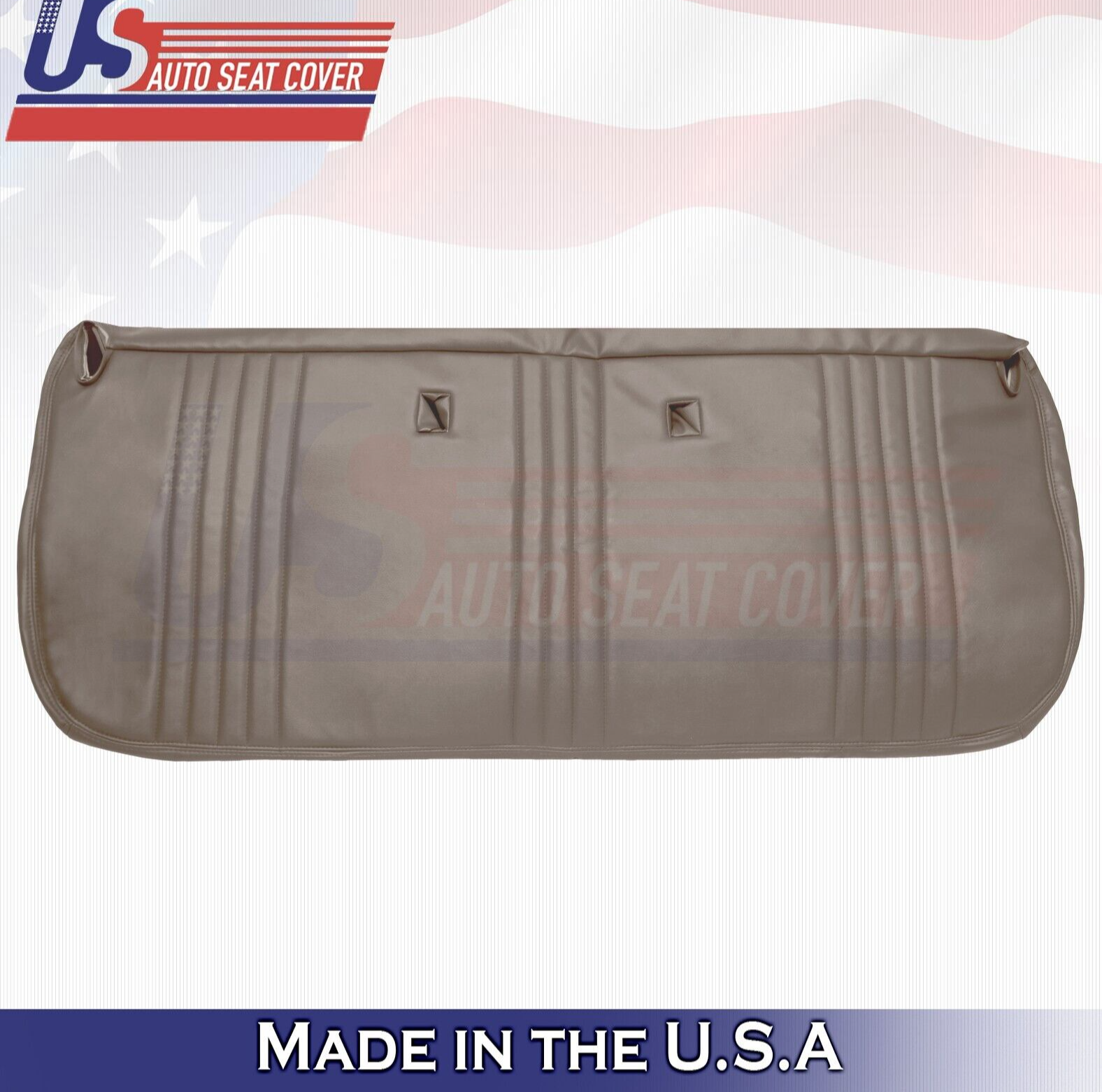 1998 For GMC Sierra C/K 1500 2500 3500 Front Bottom Bench Vinyl Seat Cover Tan