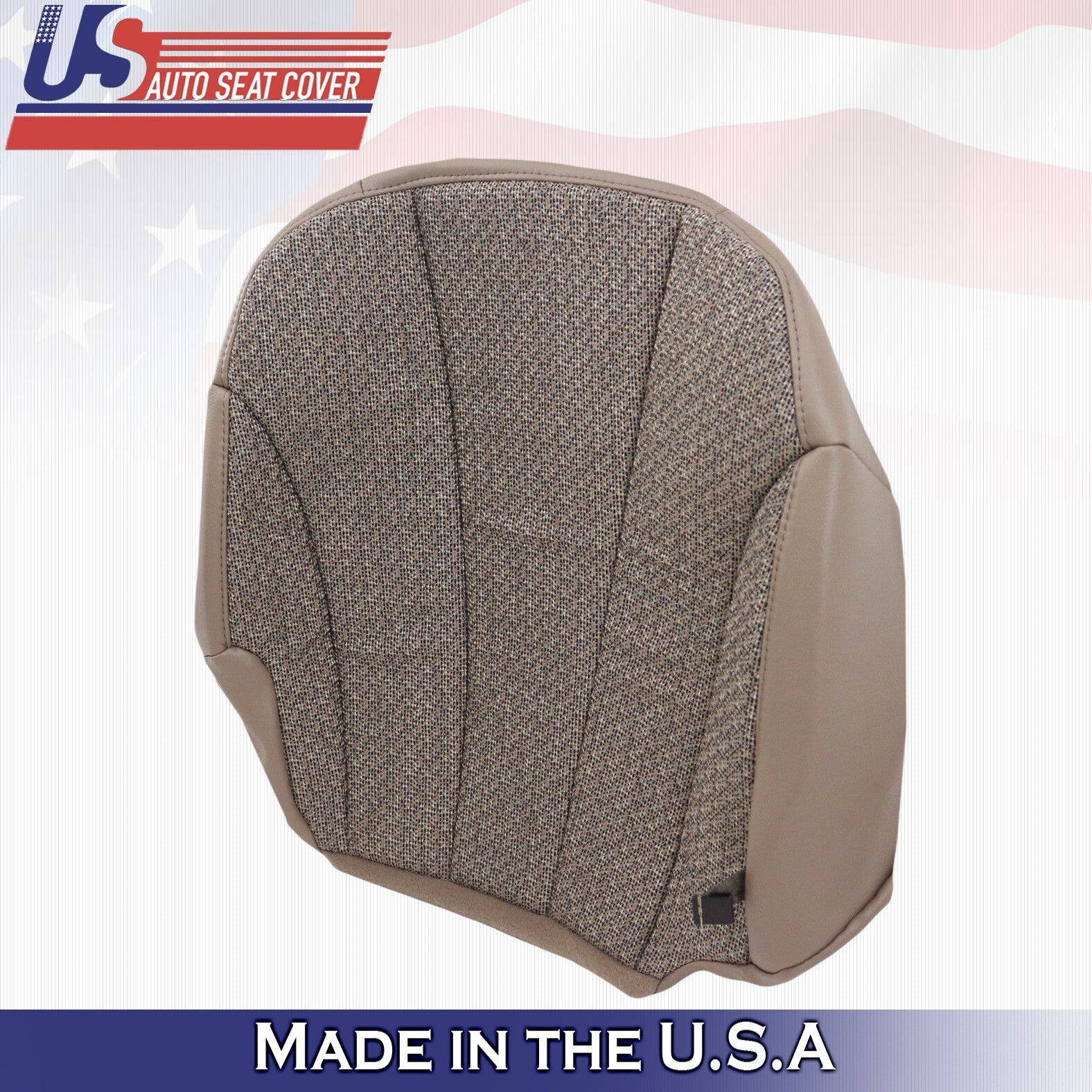1999-2002 For Chevy Silverado 1500 Cloth Driver Side Seat Covers Neutral Tan