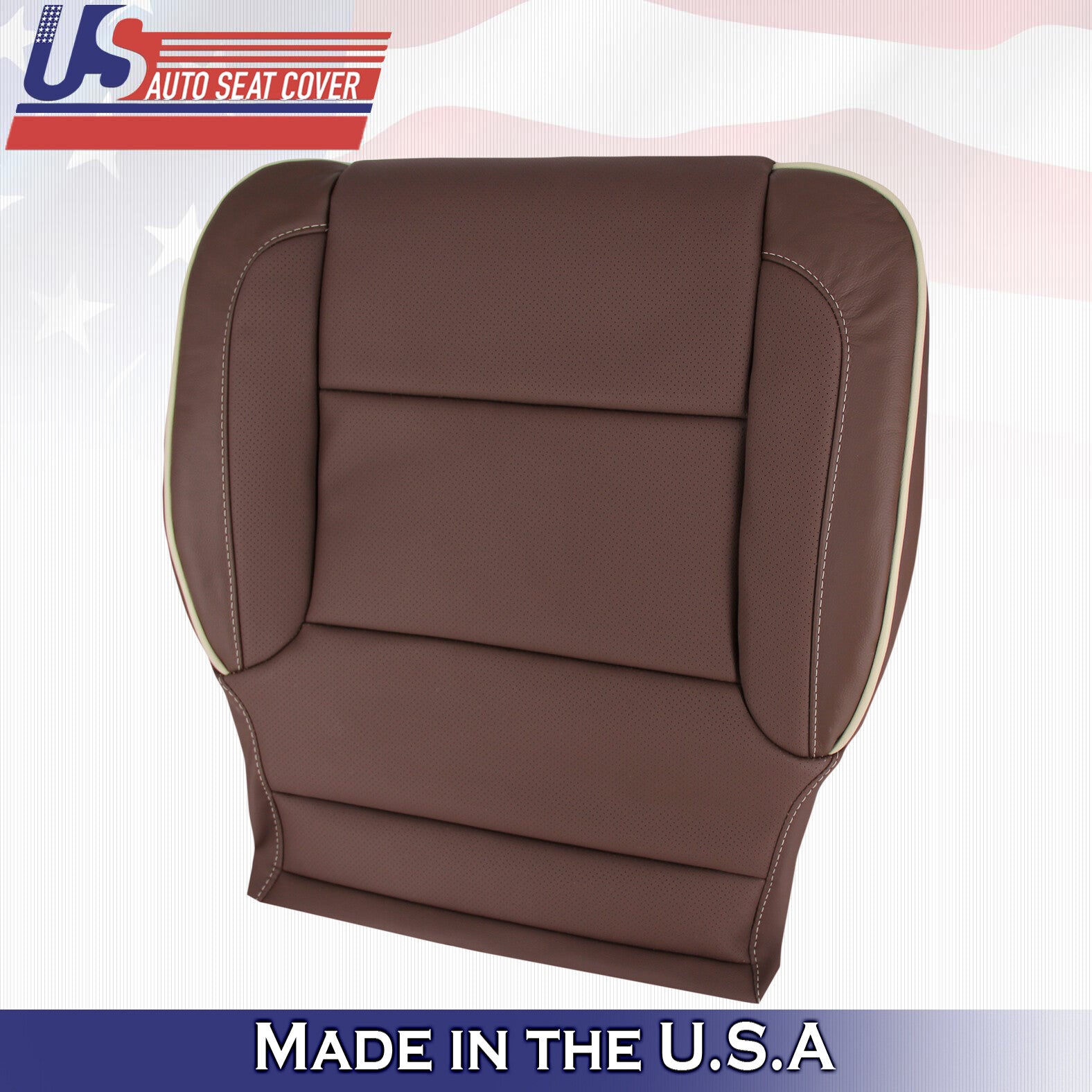 2014 to 2019 For Chevy Silverado High Country Passenger Bottom Leather Cover