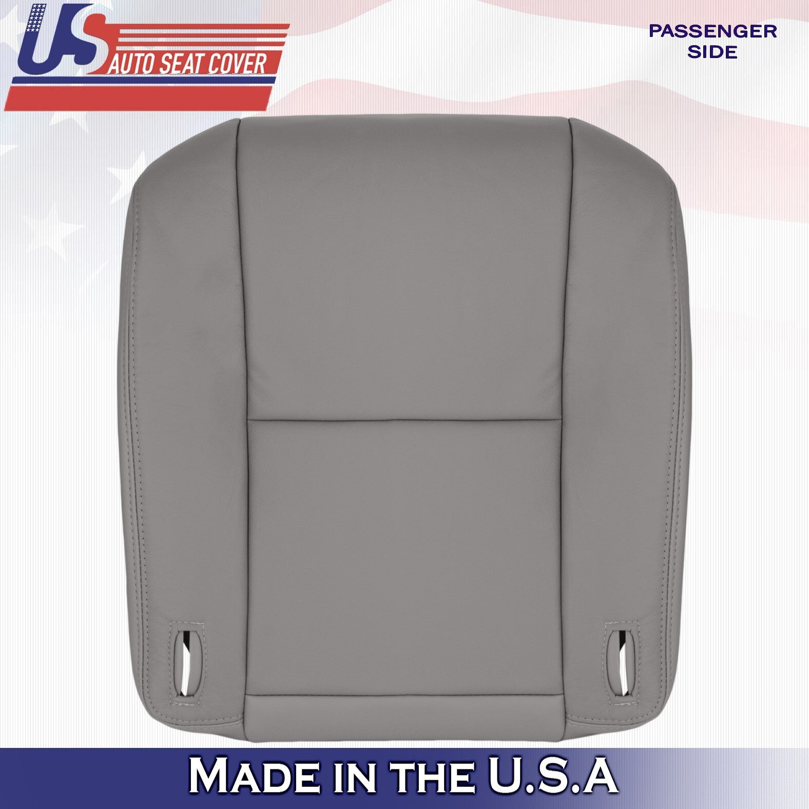 1998 to 2003 For Toyota Sienna Driver & Passenger Bottom Leather Covers Gray