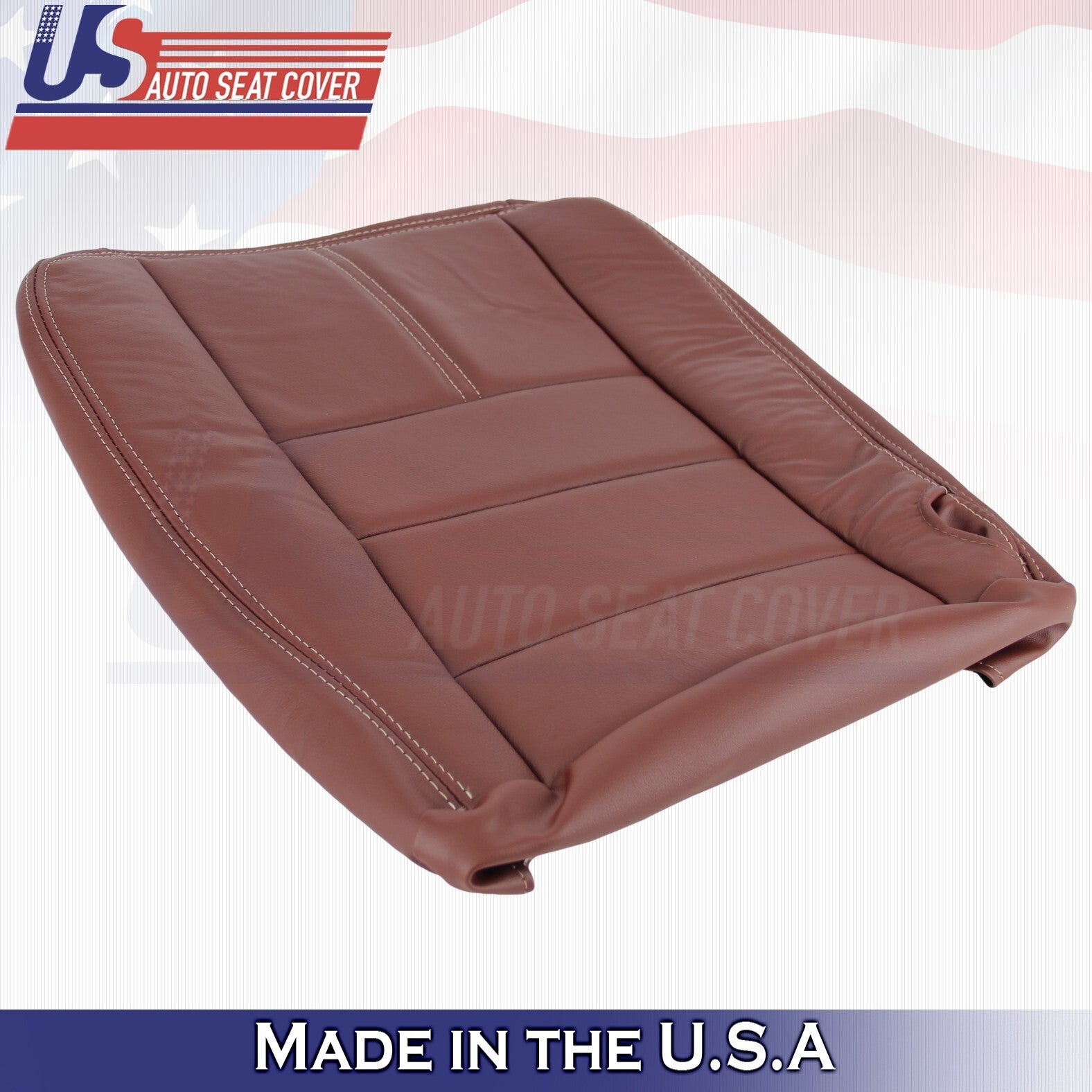 2008 to 2010 For Ford F250 F350 King Ranch Driver Top & Bottom Leather Covers