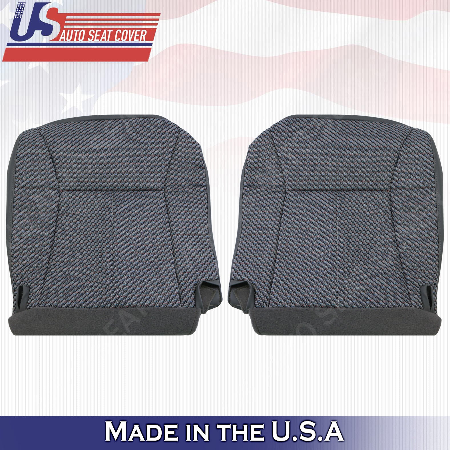 Cloth Replacement Cover D & P BOTTOMS Dk Gray For Dodge Ram W/T 1998 TO 2002