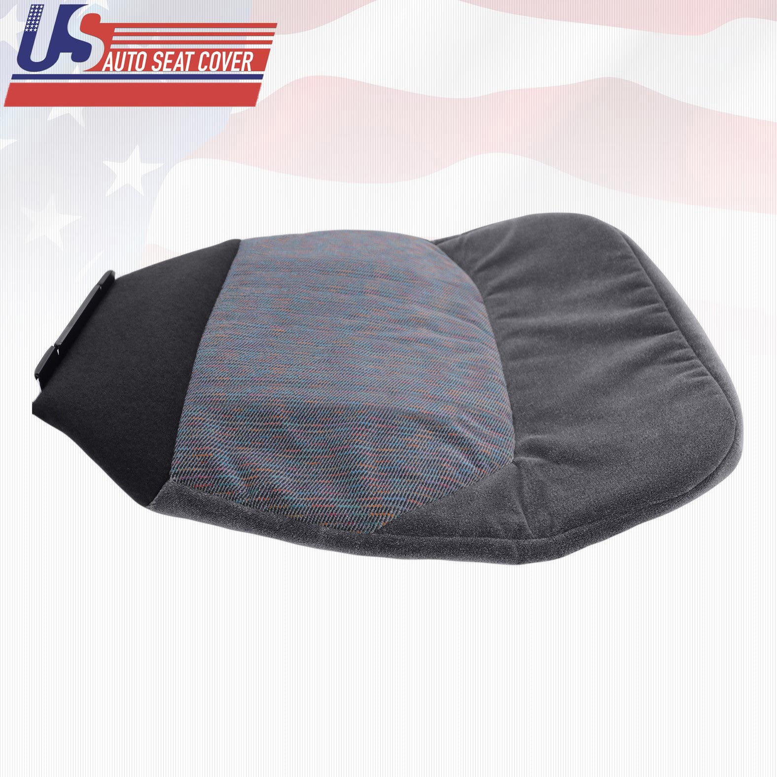 1994 1995 1996 1997 Ford F150 F250 F350 Driver Passenger Bottom Gray Seat Cover
