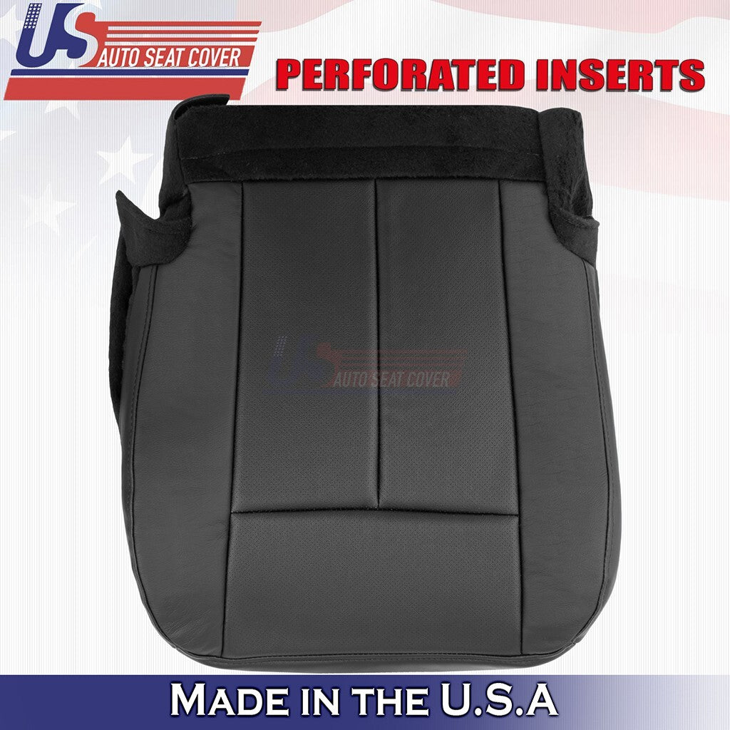 2015 2016 2017 Fits Ford Expedition Front Set Bottoms Leather Perf Cover Black