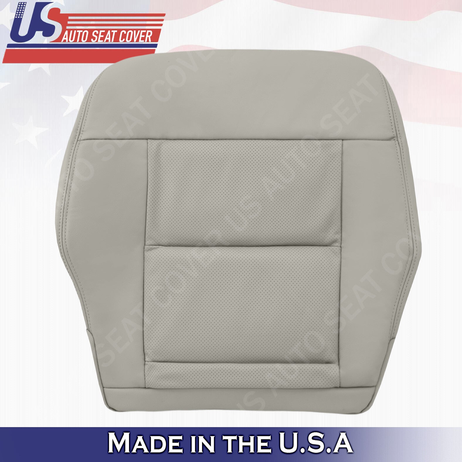 For 2014 2015 Mercedes Benz E350 E550 Driver Bottom Leather Cover Light Gray