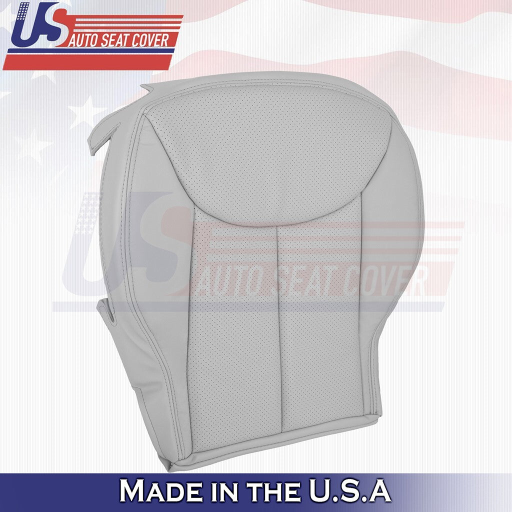 2003 to 2007 For Mercedes Benz SL65 Passenger Bottom Perf Leather Cover GRAY