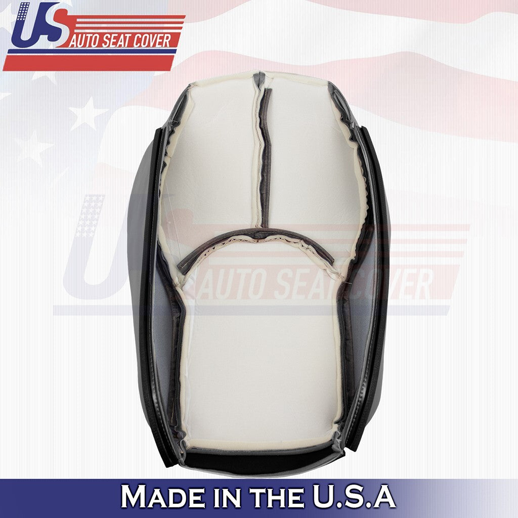 1996 to 2002 For Mercedes Benz SL500 RIGHT Bottom & Top Perf Leather Cover Gray