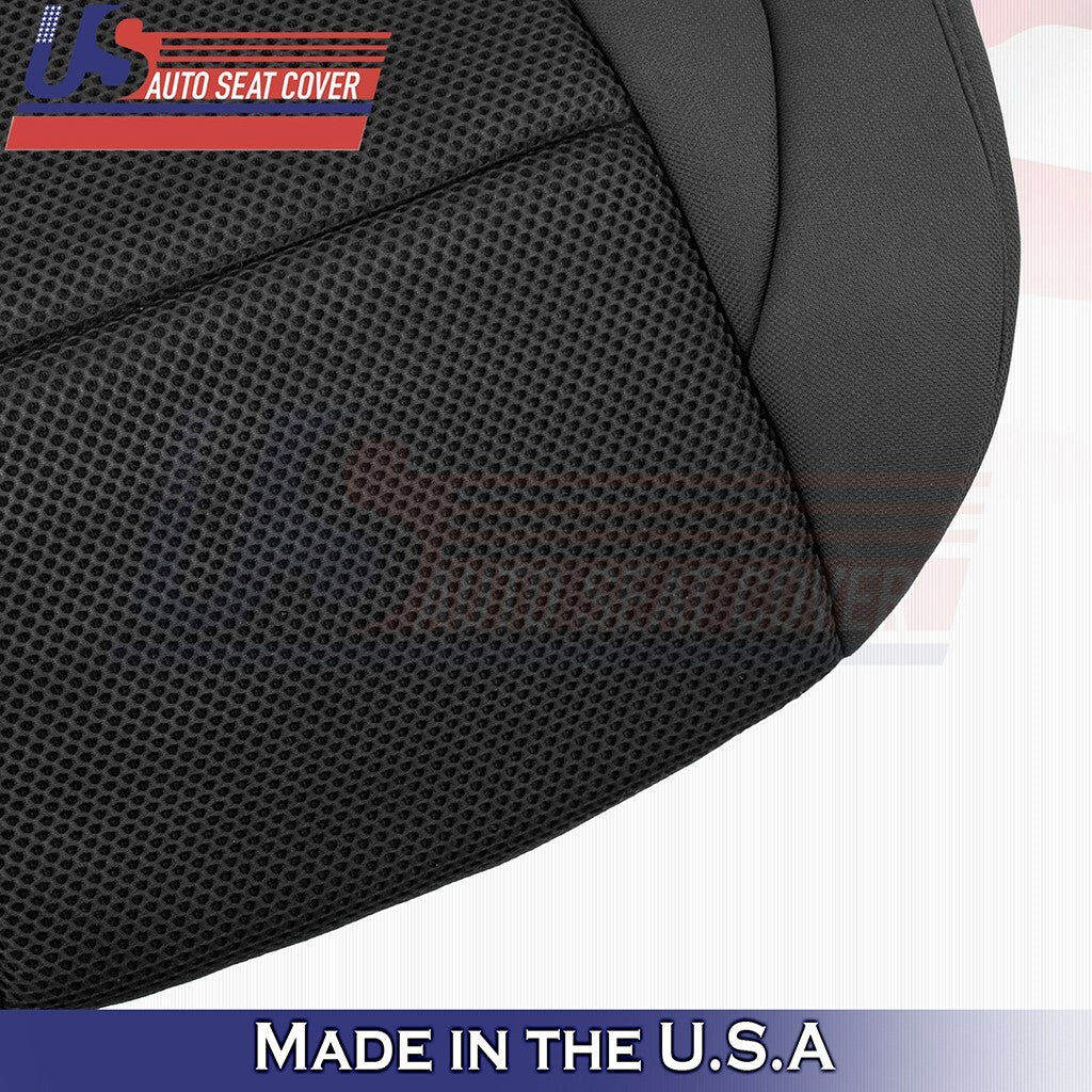 For 2007 to 2015 Nissan Armada Driver Left bottom Cloth seat cover BLACK