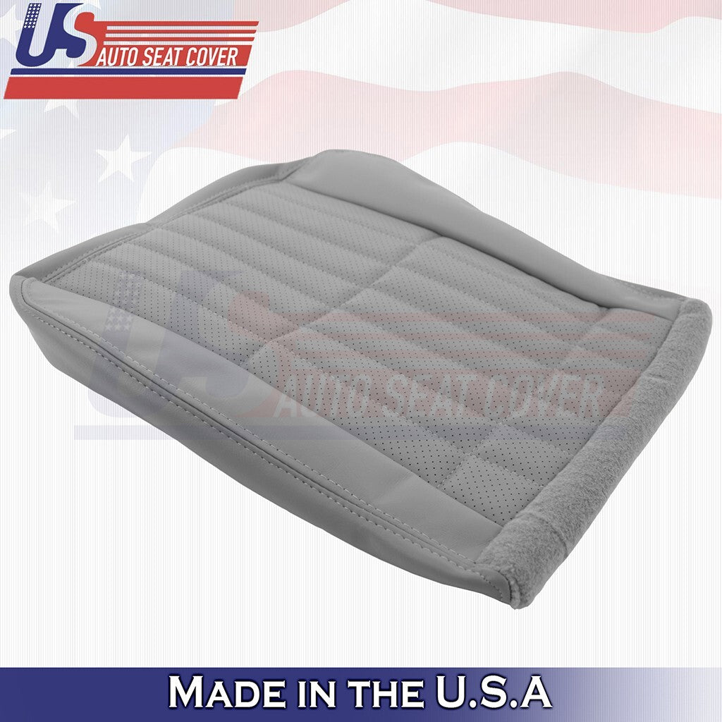 1997 to 2002 For Chevy Camaro Driver & Passenger Bottoms-Tops Leather Cover Gray