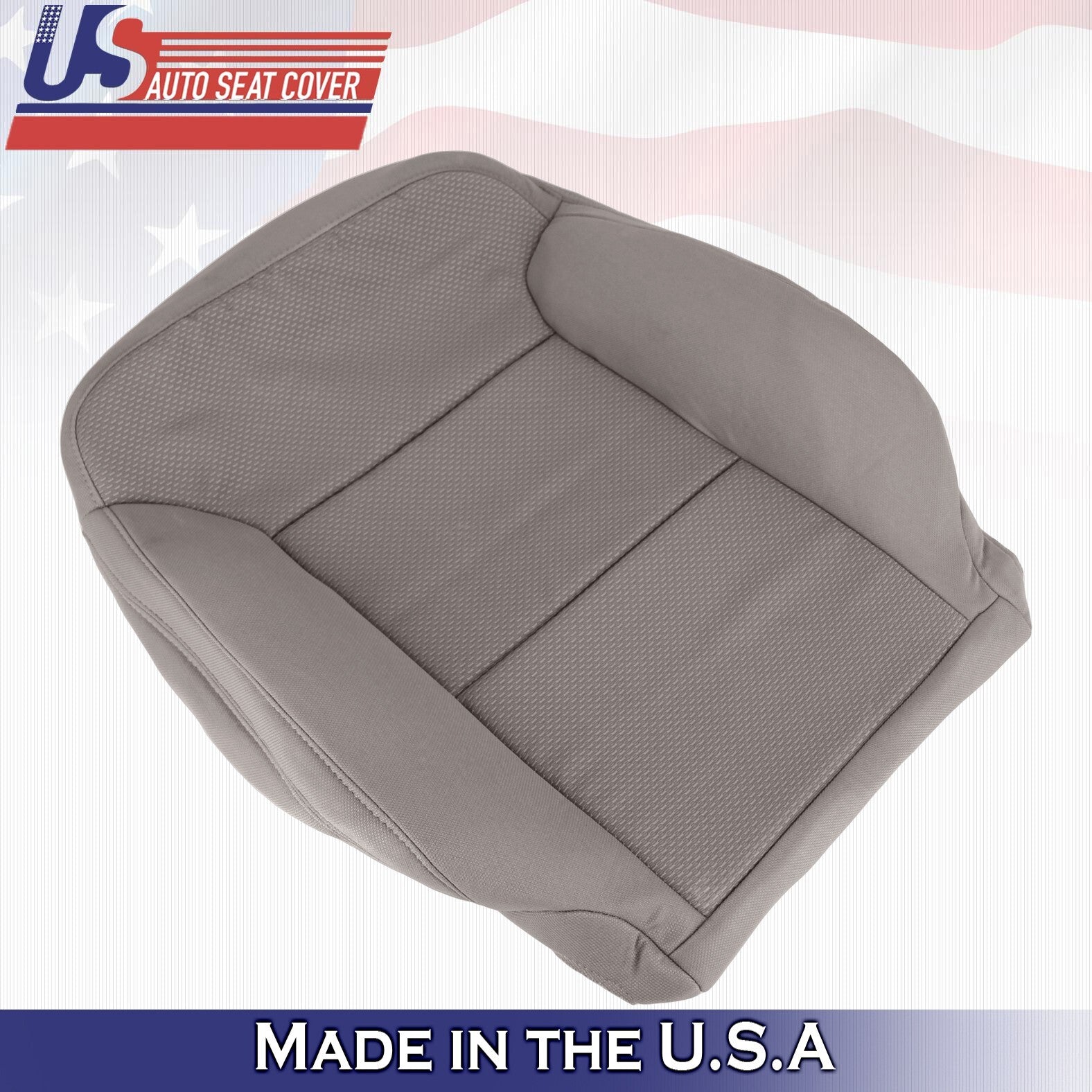 2014 2015 2016 2017 2018 For Chevy Silverado Passenger Top Cloth Seat Cover Tan