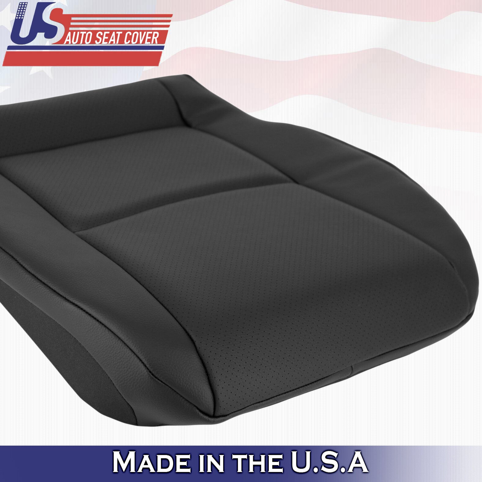 For 2001 to 2004 Mercedes Benz C230 C320 C240 Driver Bottom Leather Cover BLACK