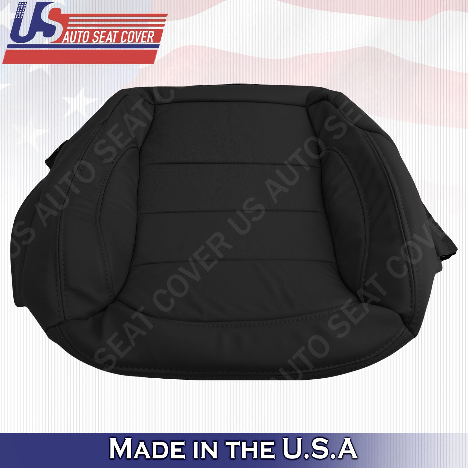 Driver Bottom Seat Cover Black For 2012 2013 2014 2015 Mercedes Benz ML350 ML400