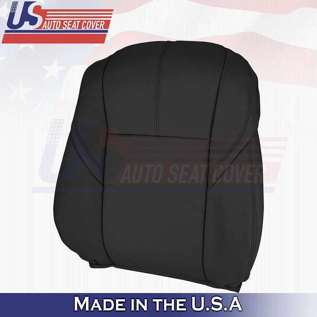 2013 to 2018 Fits Toyota Avalon XLE Driver Top& Bottom Leather Cover Black