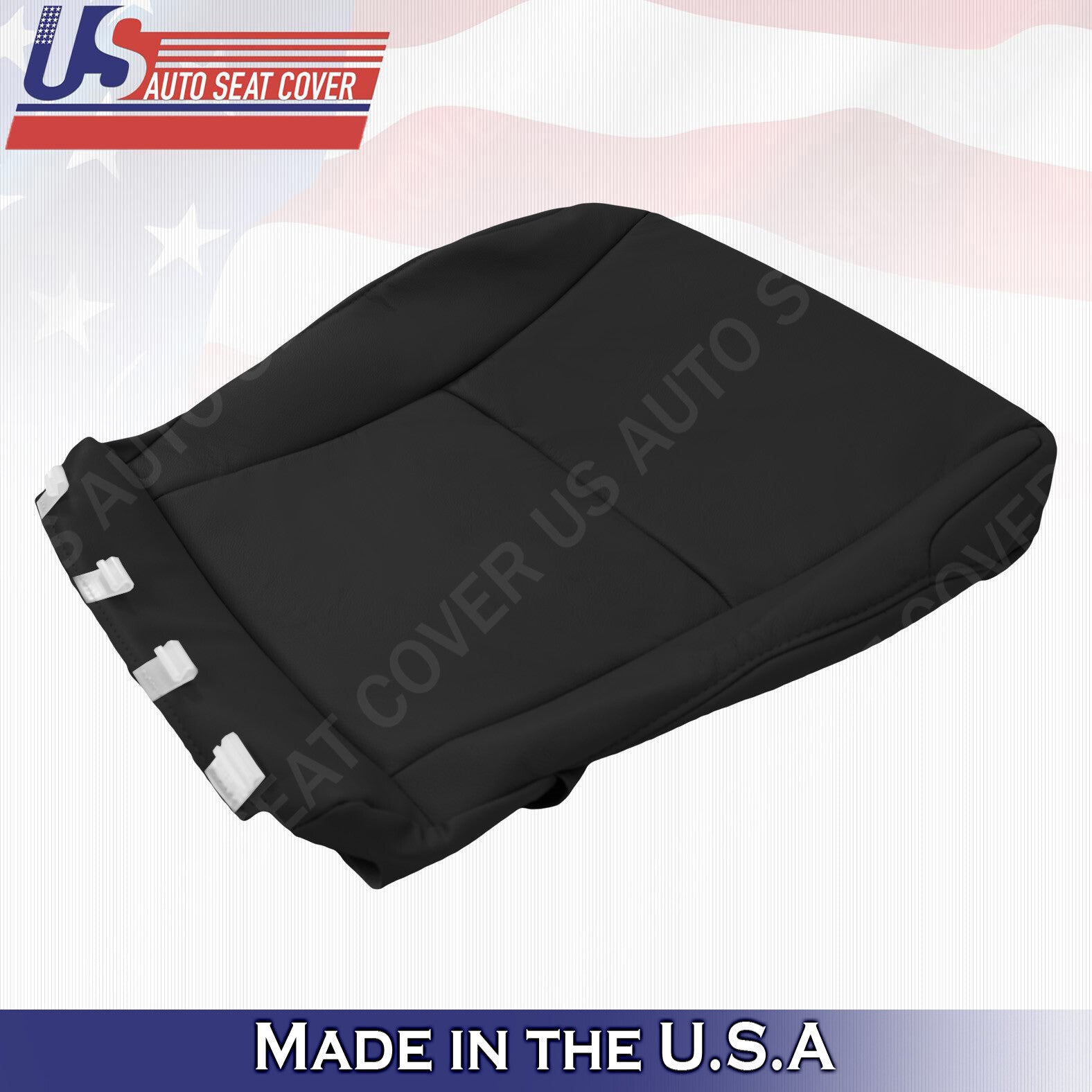 FITS 2010-2014 Toyota 4Runner Limited SR5 Base DRIVER Bottom BLACK Leather Cover