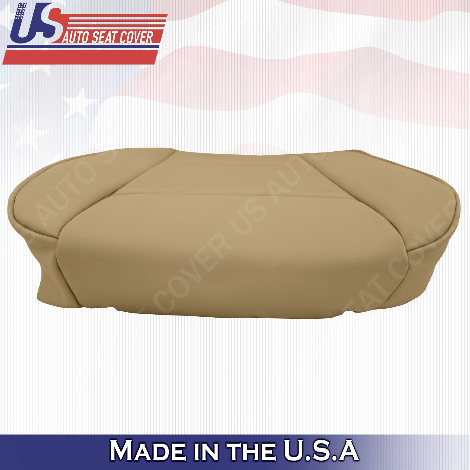 DRIVER BOTTOM LEATHER COVER SAND BEIGE FOR 2002 2003 2004 2005 2006 BMW 5 SERIES
