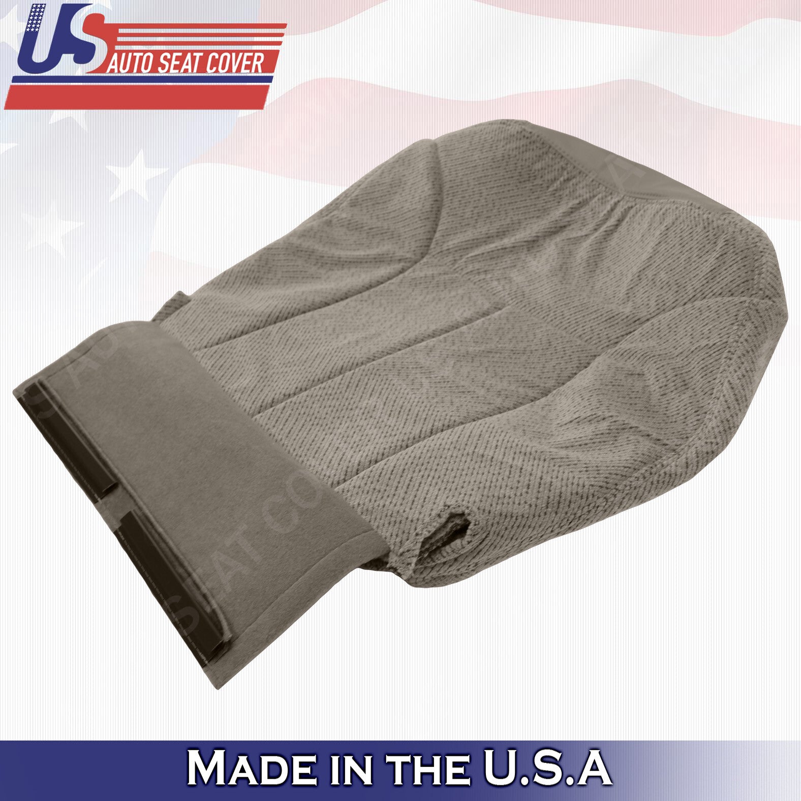 1995 to 1999 For Chevy Tahoe & Suburban Passenger Bottom Cloth Seat Cover in Tan