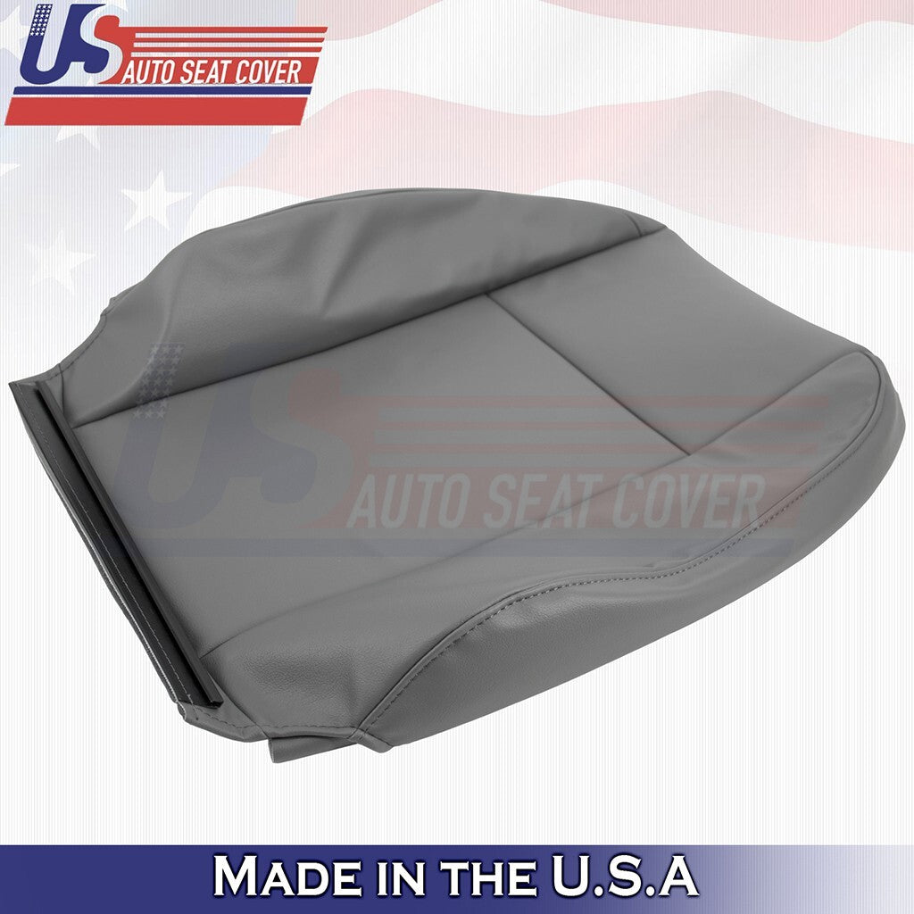 2015 to 2020 Fits Ford Transit 250 350 Van Driver Top Vinyl Seat Cover Gray
