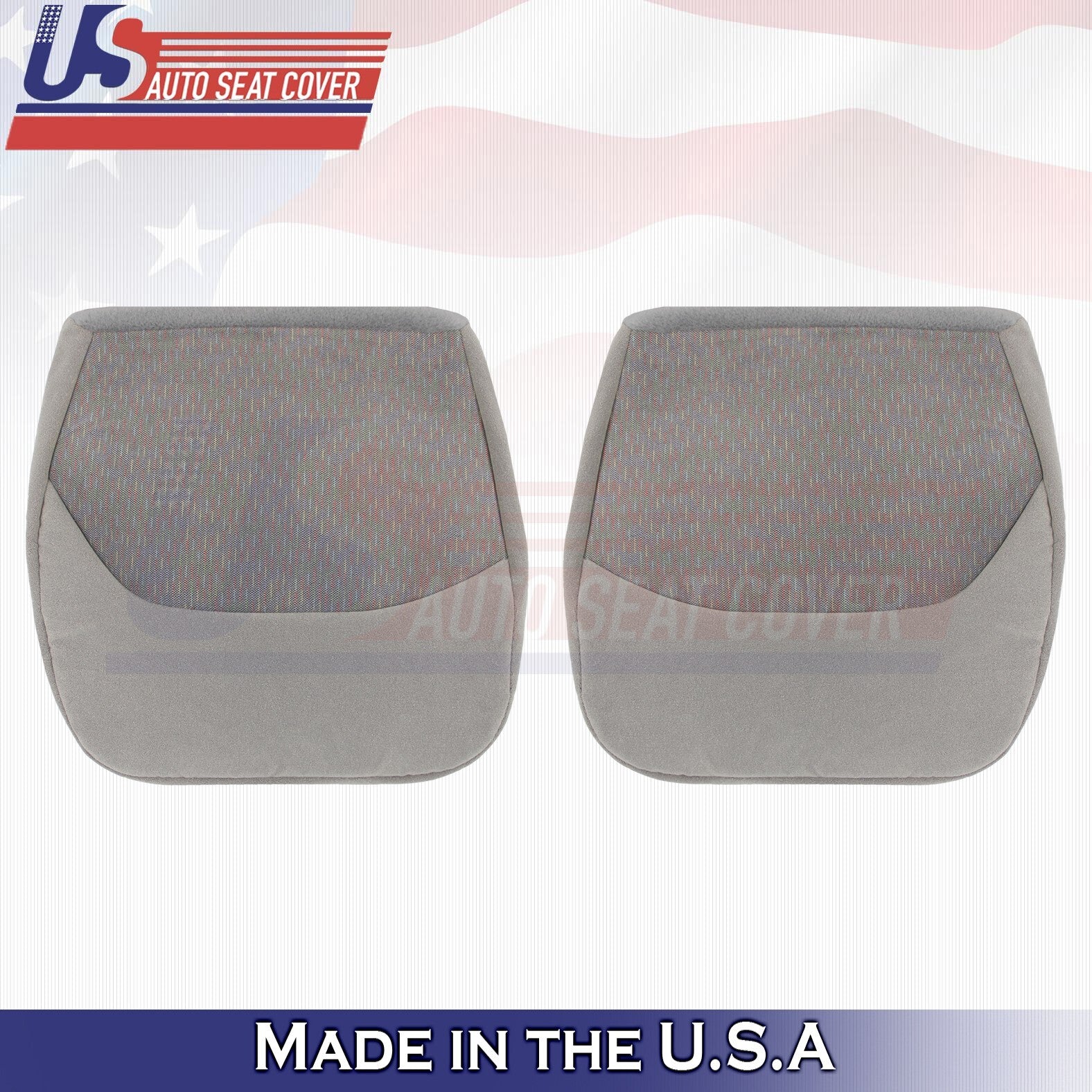 1996 1997 For Ford F150 F250 F350 XLT Front Passenger Bottom Cloth Cover Gray