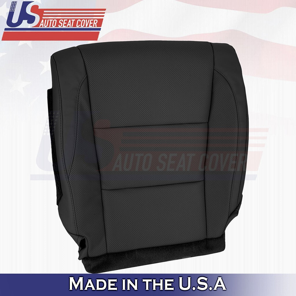 2014 to 2019 Fits Toyota Highlander Driver& Passenger Bottoms Leather Cover BLK