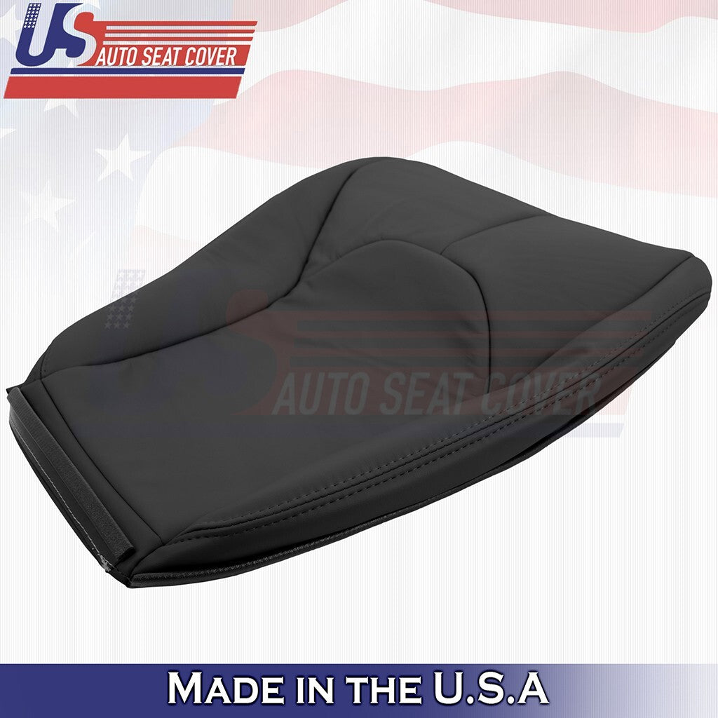 1996 to 2002 For Mercedes Benz SL500 Driver Bottom Leather Seat Cover Black
