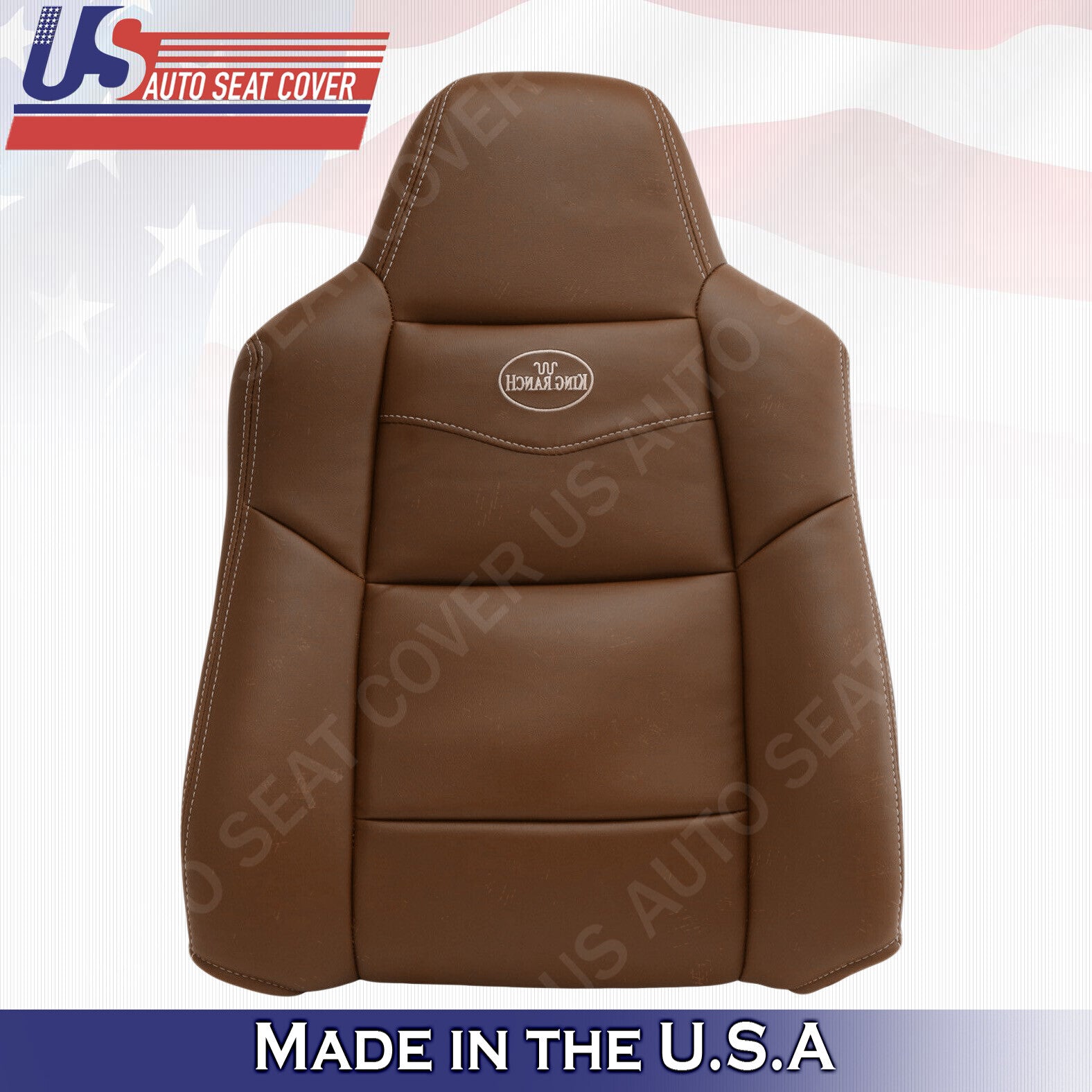 2003 2004 2005 2006 2007 Ford F250 Crew Cab *KING RANCH* Front Vinyl Seat Covers