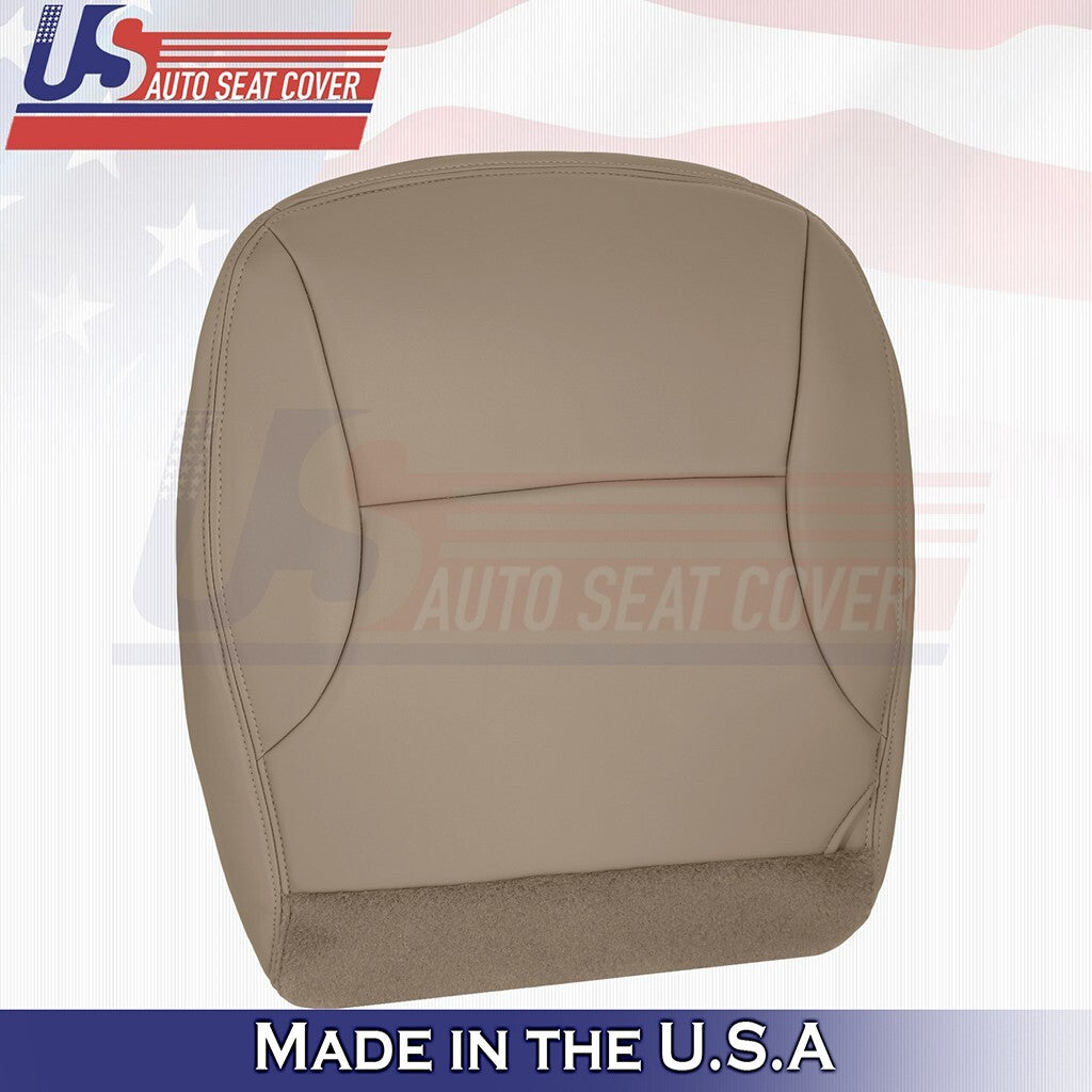 1997 1998 Fits Ford F150 Lariat Driver &Passenger Bottoms Leather Seat Cover Tan