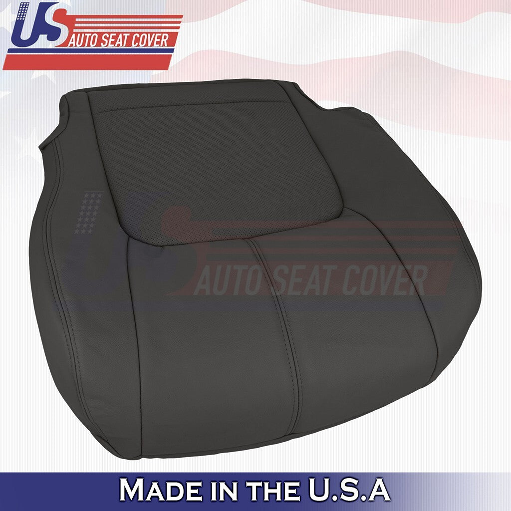 2009 to 2014 Fits Nissan Murano Driver Bottom Leather Seat Cover Black