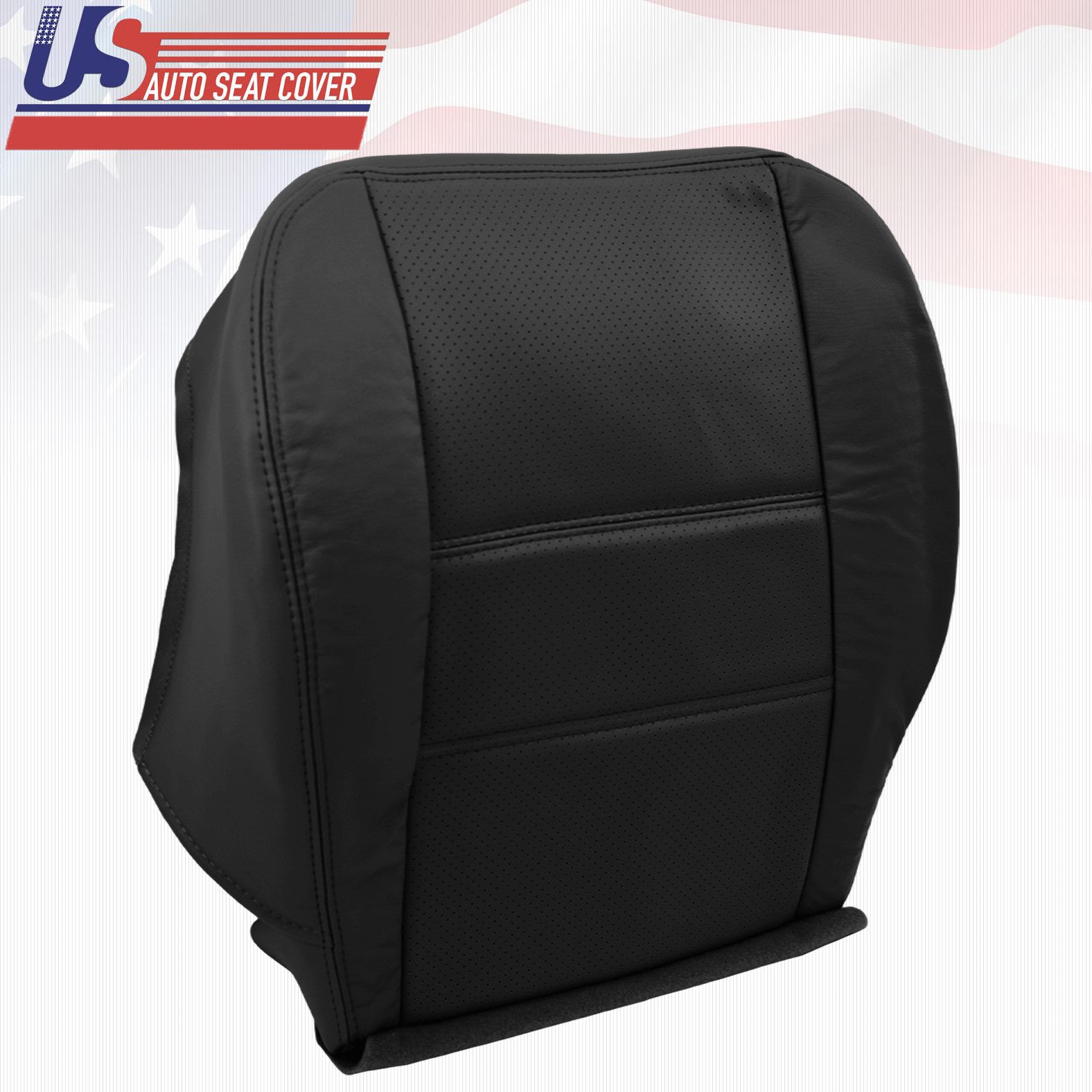 2003 2004 Driver Bottom Leather Perforated Seat Cover Fits Nissan Pathfinder Blk