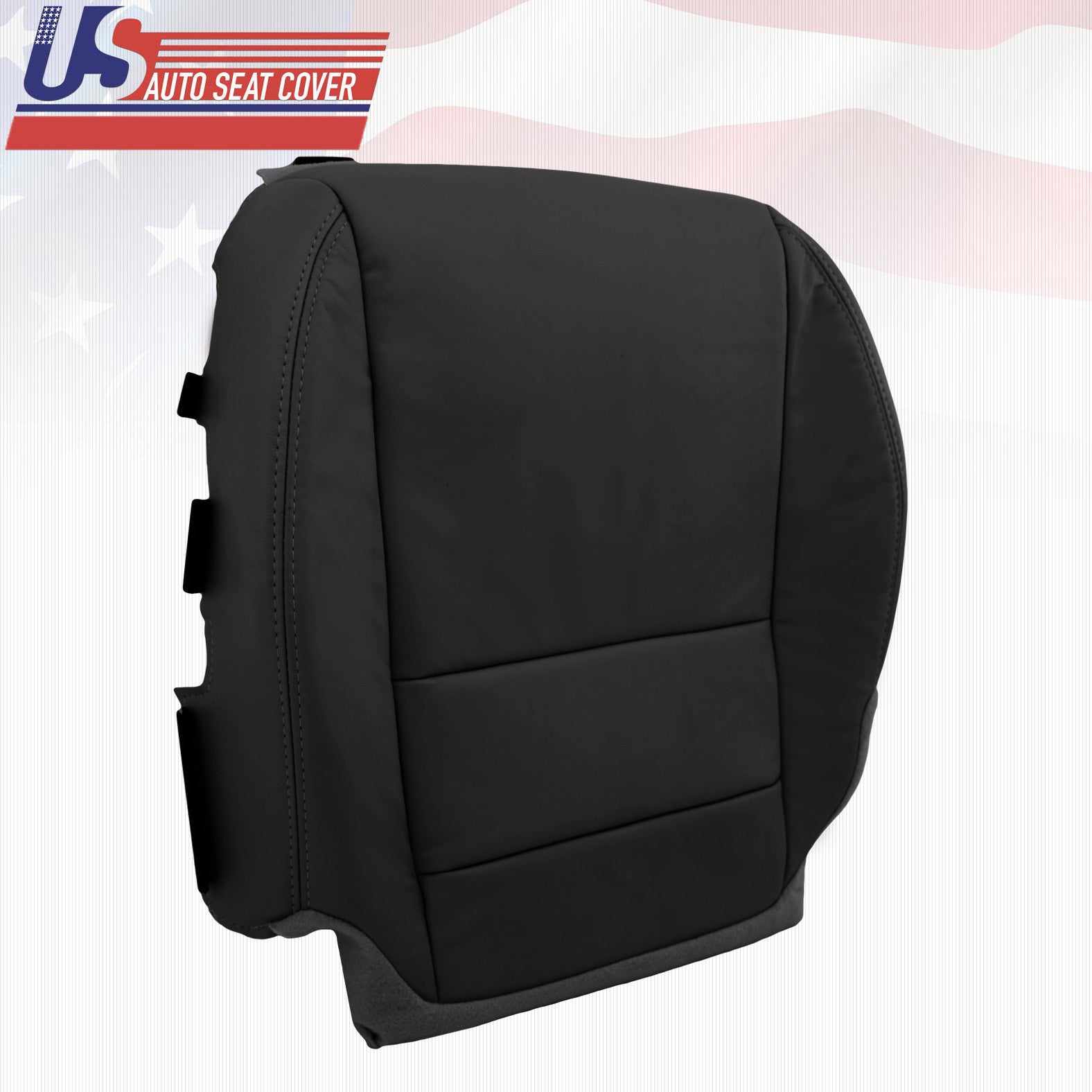 Fits F2007 2012 Acura MDX Passenger Replacement Leather Seat Cover in shade BLK