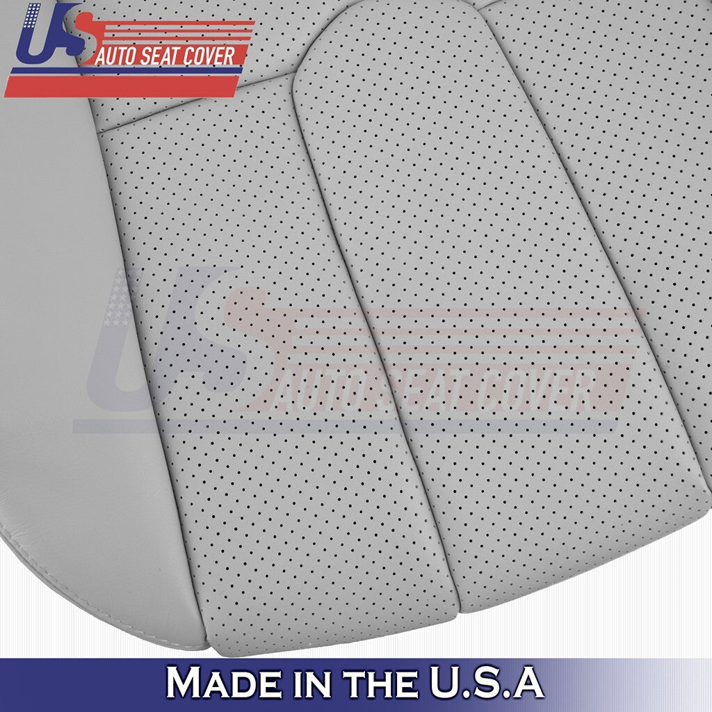 2005 2006 2007 For Infiniti G35 2-Door Front Driver Bottom Leather Cover Gray