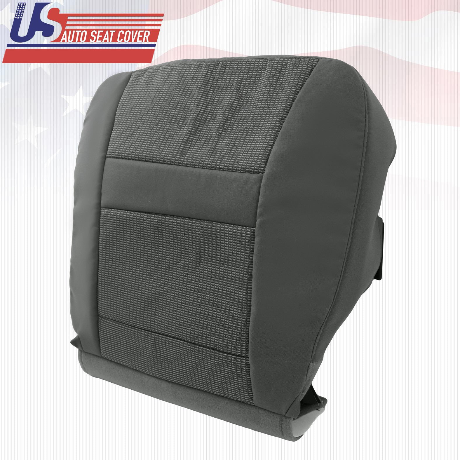 Driver Bottom Cloth Seat Cover slate Gray 2006 to 2010 For Dodge Ram 2500 3500