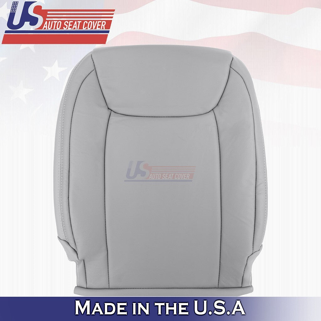 2004-2010 FOR Toyota Sienna Driver Passenger Top Bottom Leather Seat Cover Gray
