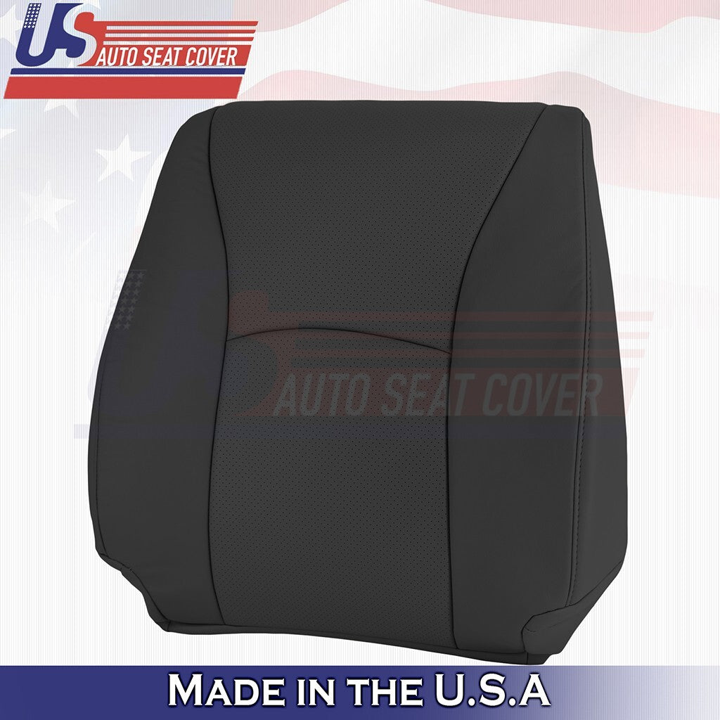 2004 2005 2006 2007 For Toyota Highlander Driver Top Leather Seat Cover Black