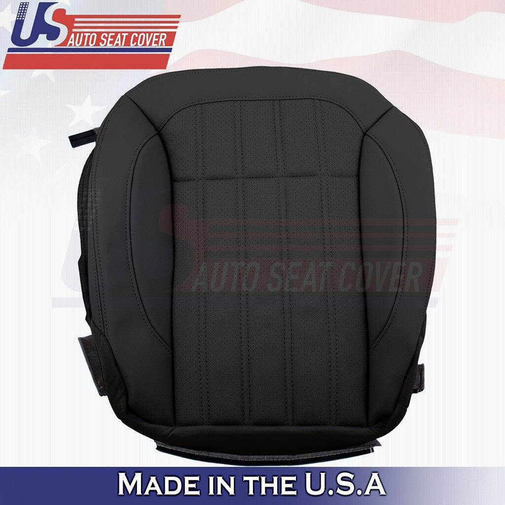 2016 For Mercedes Benz GLE550 Driver & Passenger Bottom Leather Cover Black