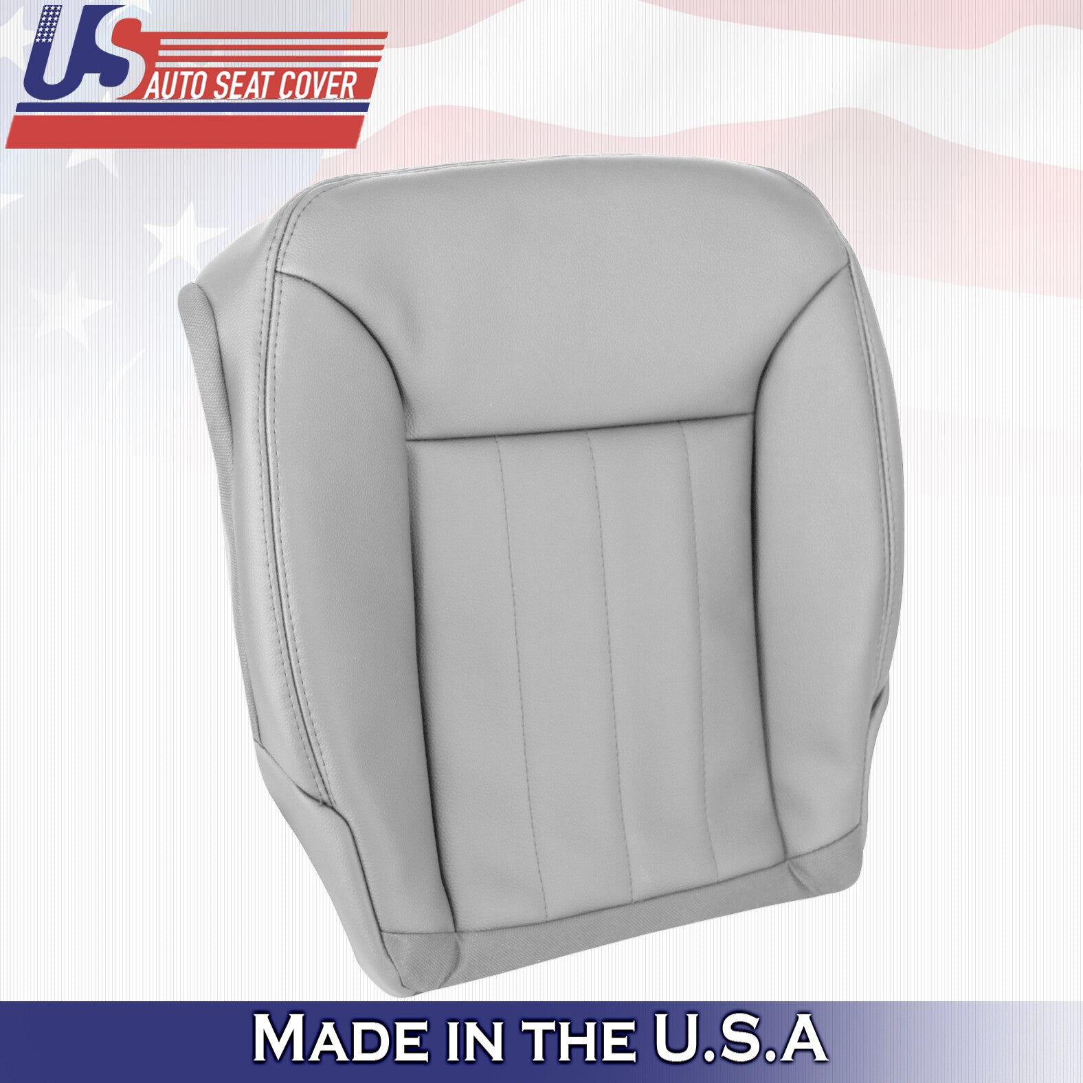 2006 To 2008 For Mercedes Benz ML500 Driver Passenger Bottom Leather Covers Gray