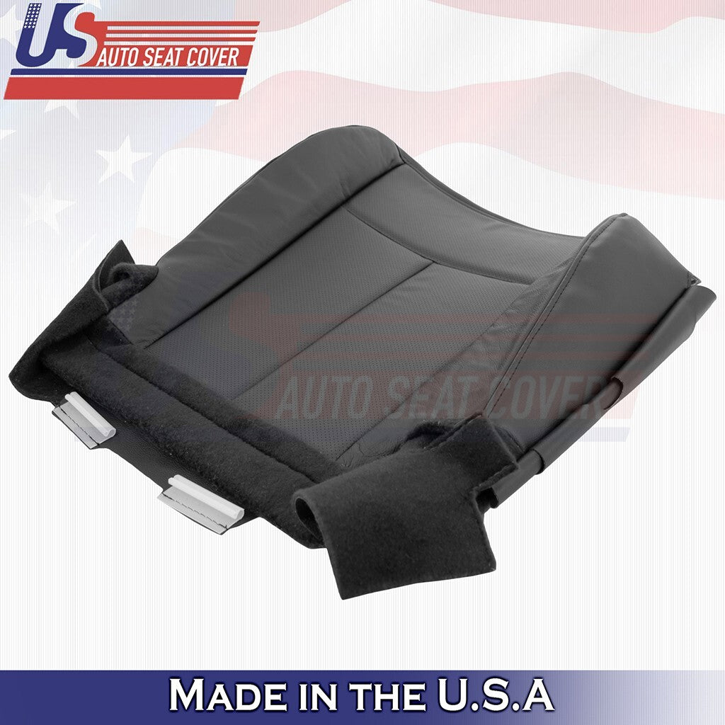 2015 2016 2017 Fits Ford Expedition Front Set Bottoms Leather Perf Cover Black