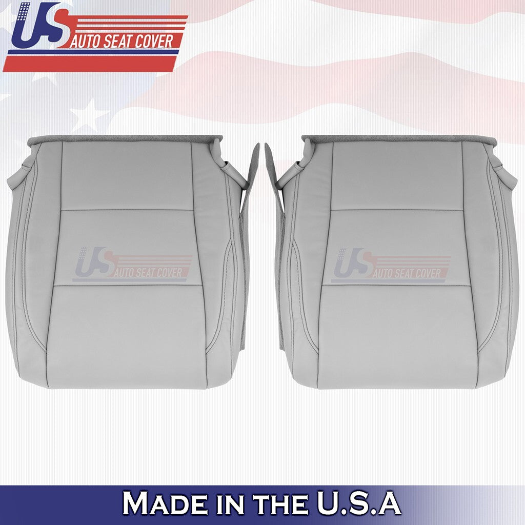 2014 to 2019 For Toyota Highlander Driver Passenger Bottoms Leather Covers Gray