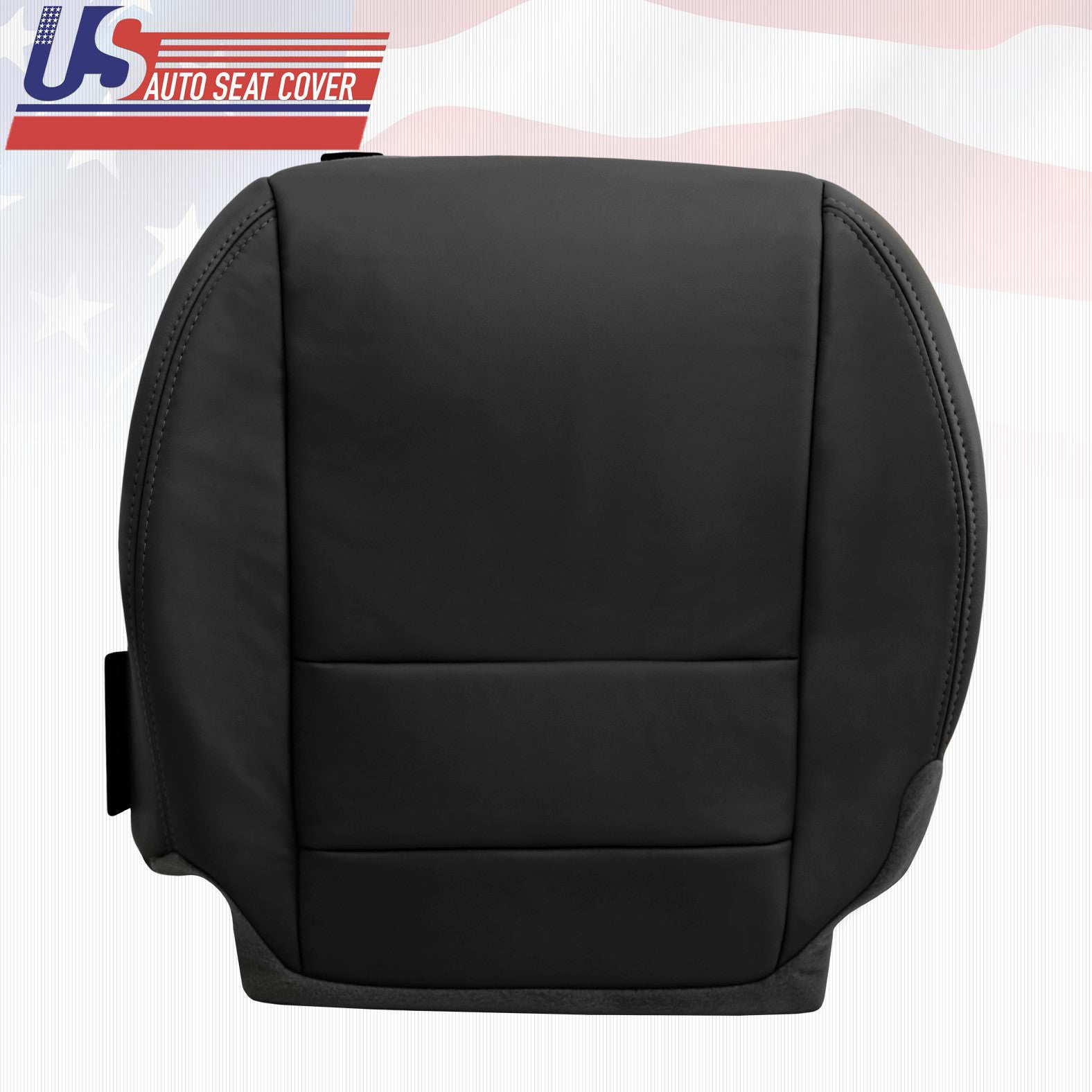 For 2007 08 09 10 11 Acura MDX Driver bottom Leather Seat Cover in shade BLACK