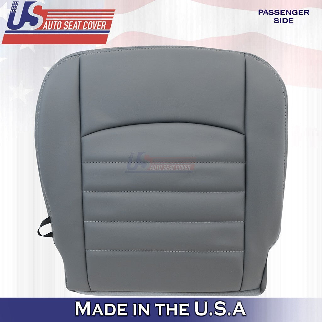 2013 to 2018 For Dodge Ram ST Passenger Bottom Synthetic Leather Cover Gray