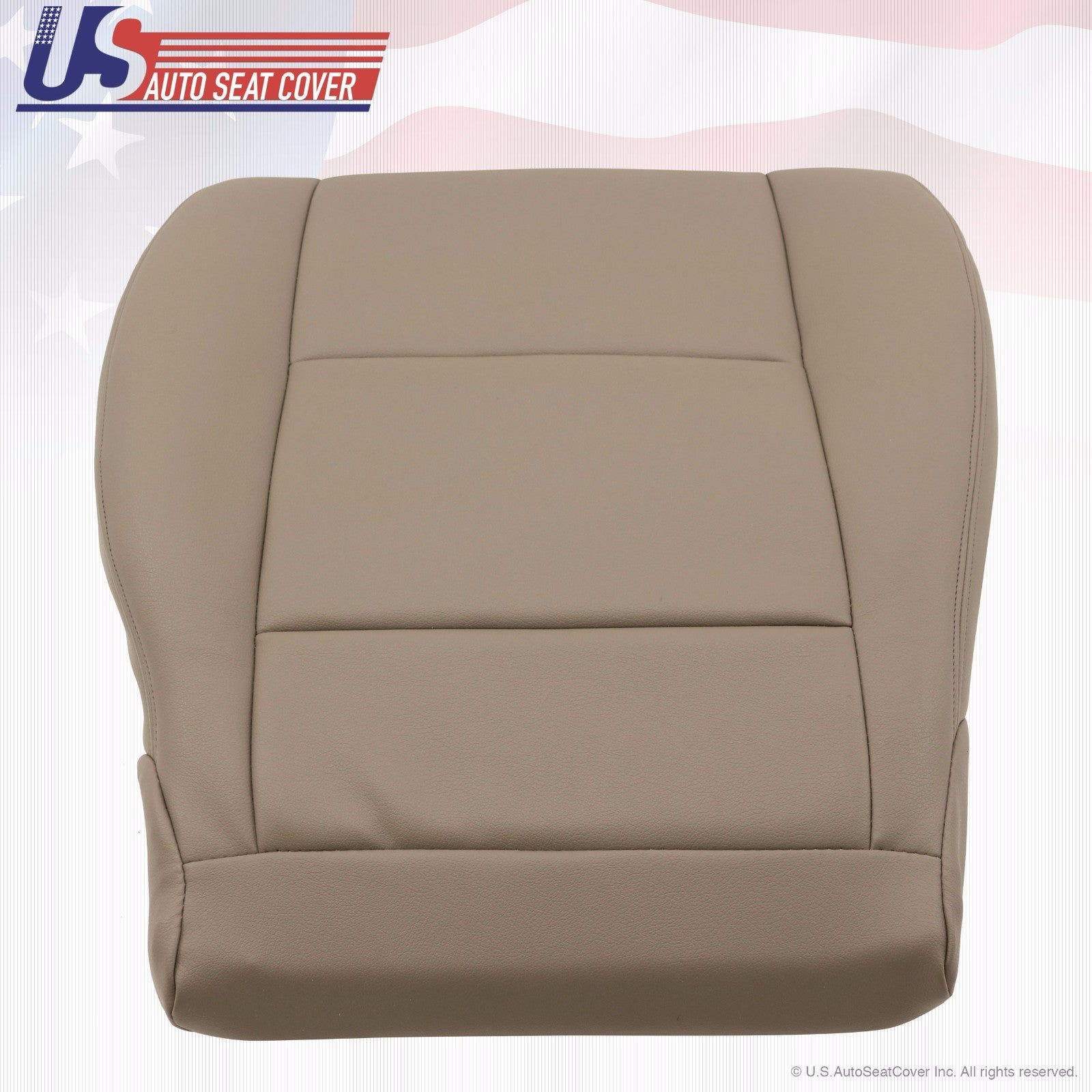 Fits 2001-2004 TOYOTA TUNDRA SEQUOIA Passenger Bottom Leather Seat Cover Tan