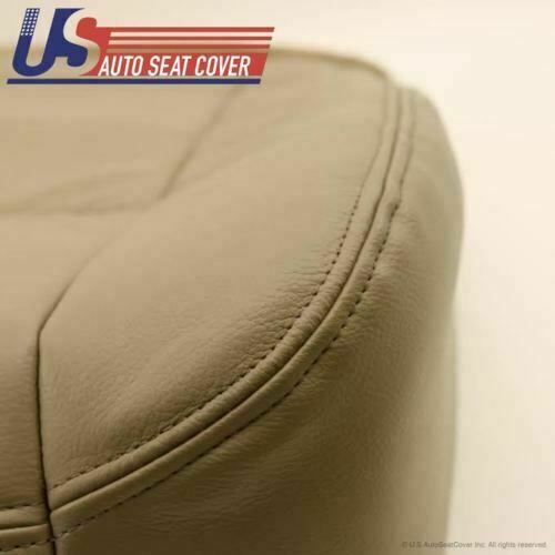 2004 2005 VINYL Driver Bottom Cover & Foam MedParchment TAN For Ford F250 Lariat