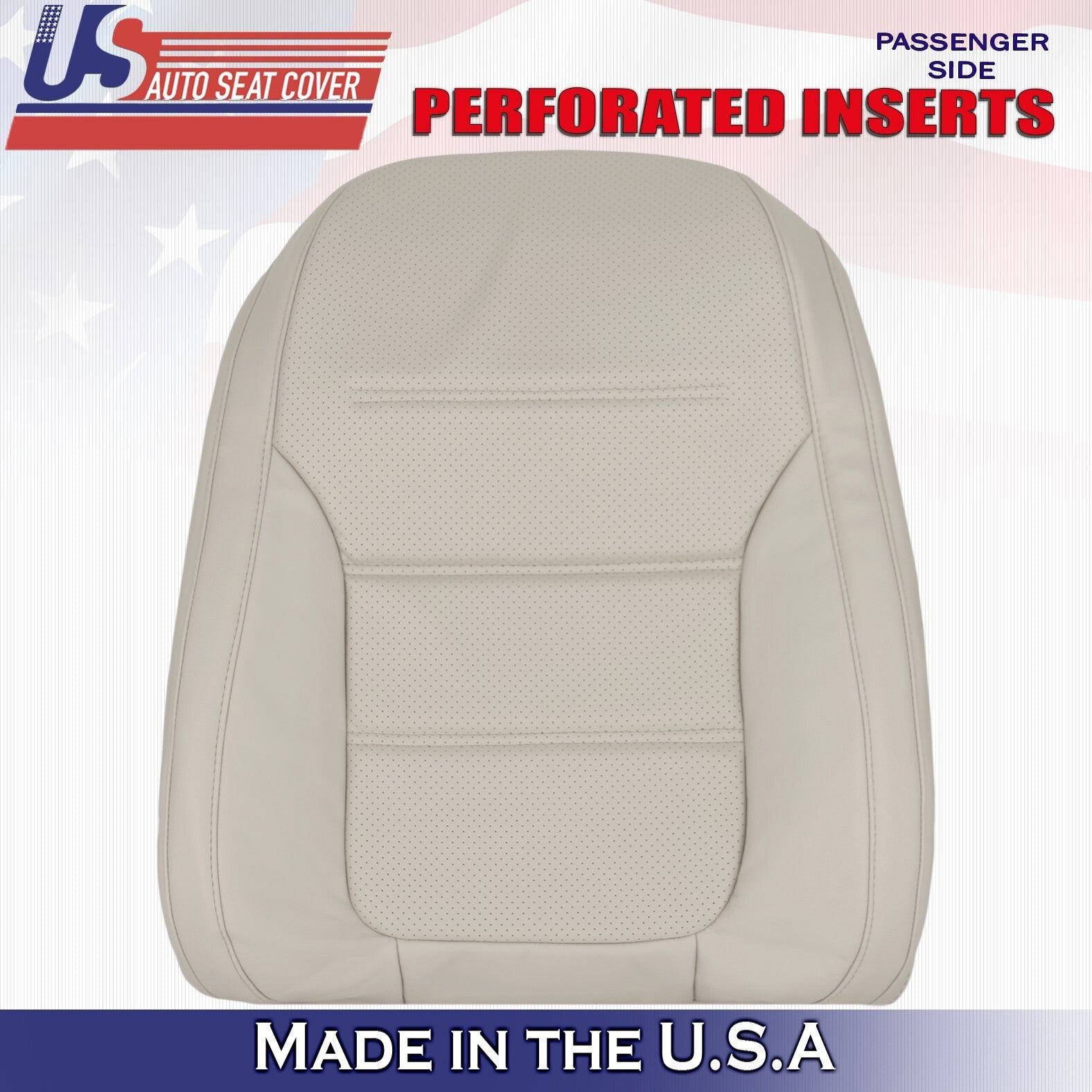 2011 -2017 Fits Volkswagen Jetta Front Set Bottoms &Tops Leather Seat Cover Tan