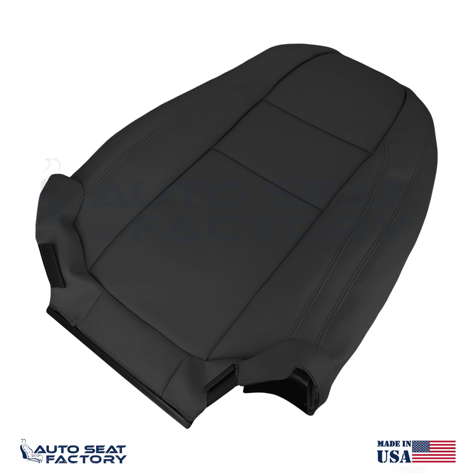 Replacement Fits 2007 - 2010 Volvo C70 Left & Right Top Black Vinyl Seat Covers