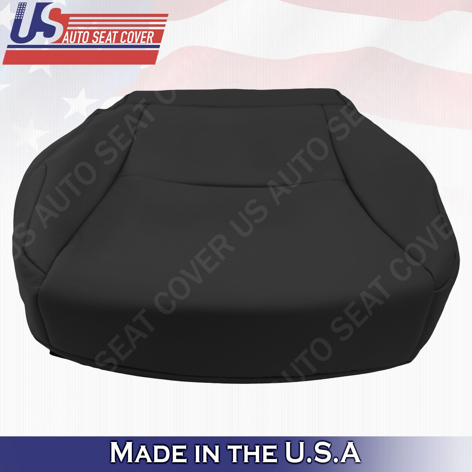 FITS 2010-2014 Toyota 4Runner Limited SR5 Base DRIVER Bottom BLACK Leather Cover