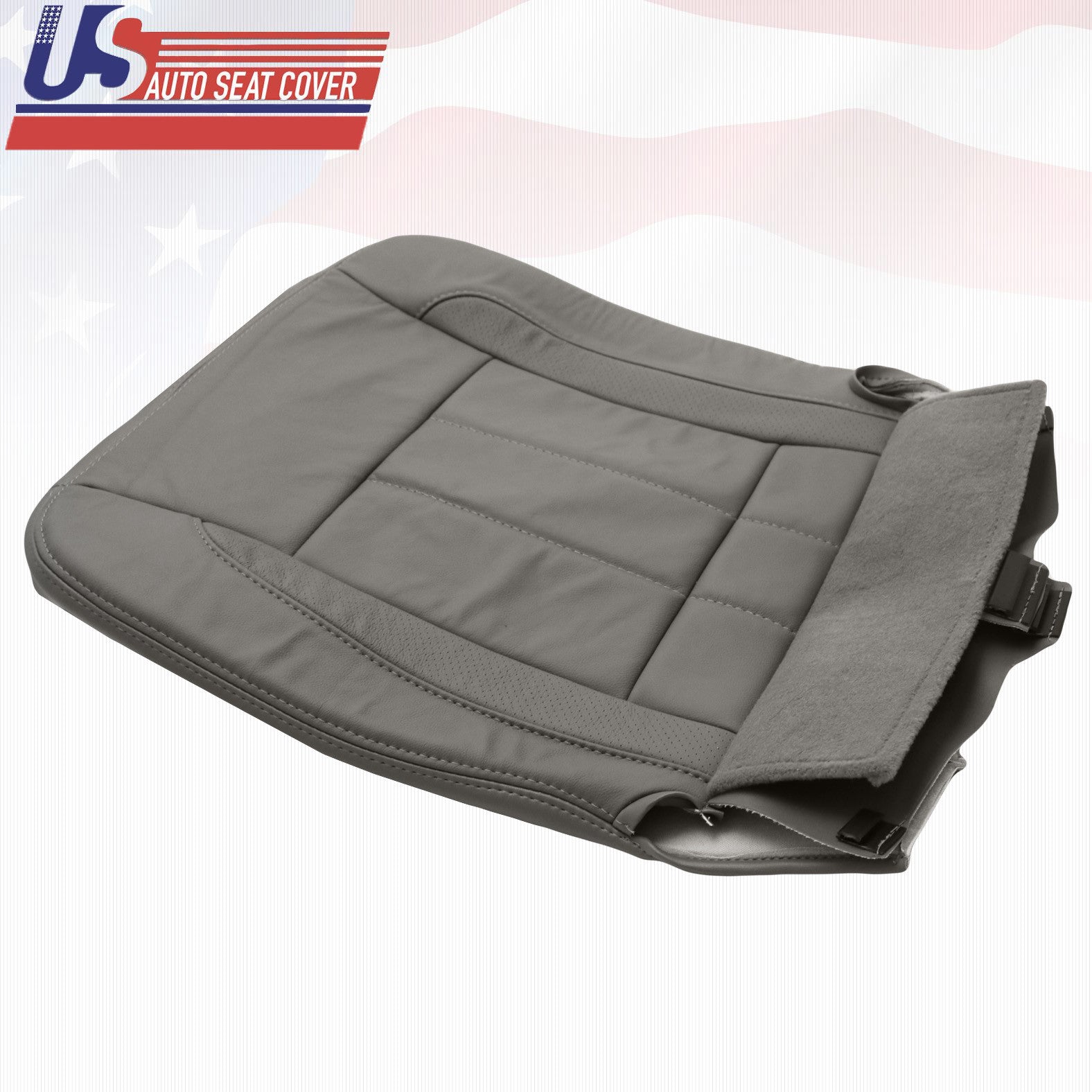 For 2008-09 For Dodge Ram 4500 Right-Passenger Bottom Leather Seat Cover Tan