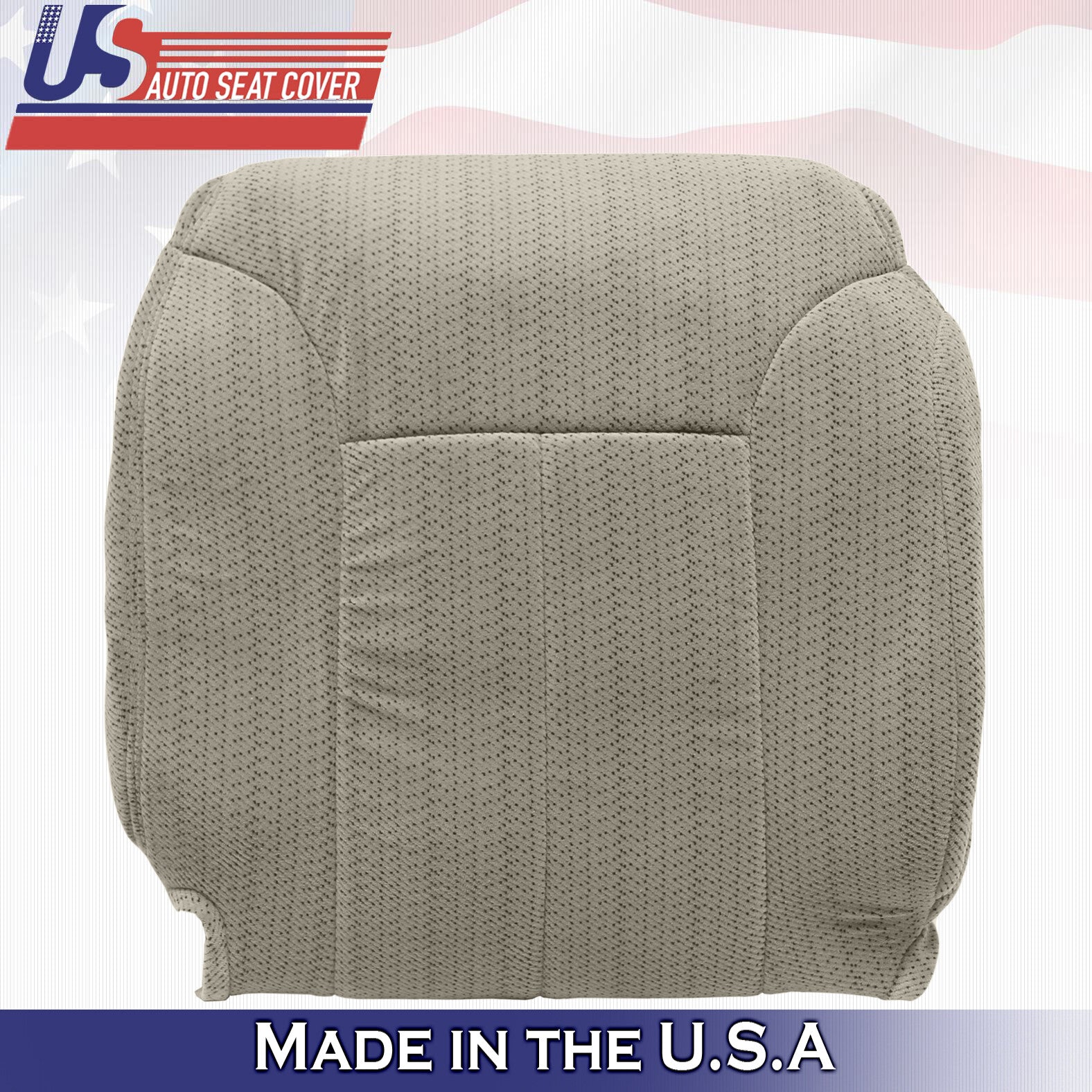 1995 to 1999 For GMC Yukon & Sierra Passenger Top Cloth Seat Cover in Tan