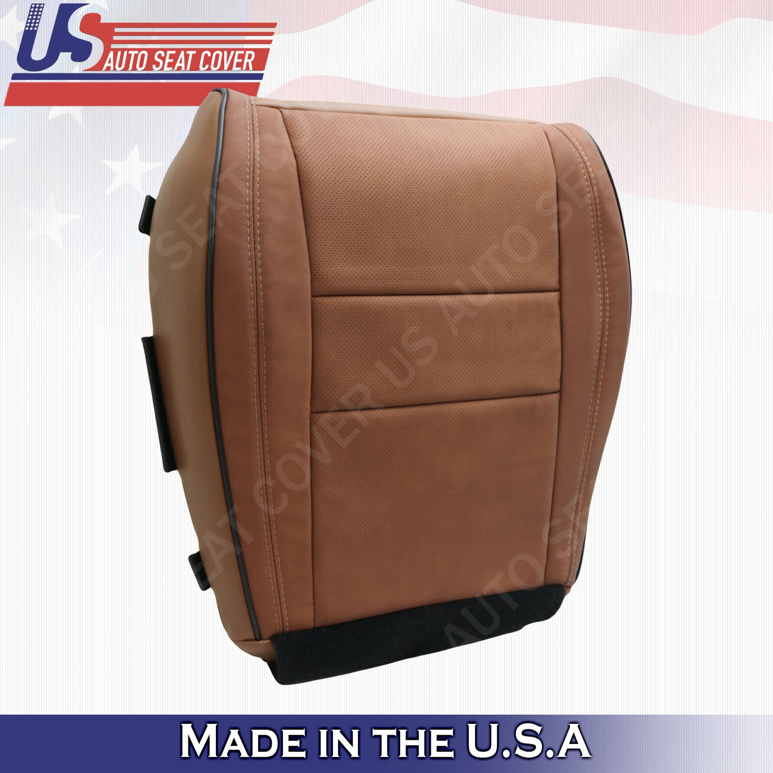 2018 2020 Fits Jeep Grand Cherokee Overland Front Bottom Leather Cove New Saddle